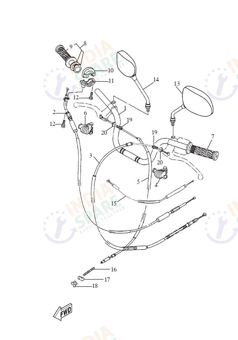STEERING HANDLE & CABLE